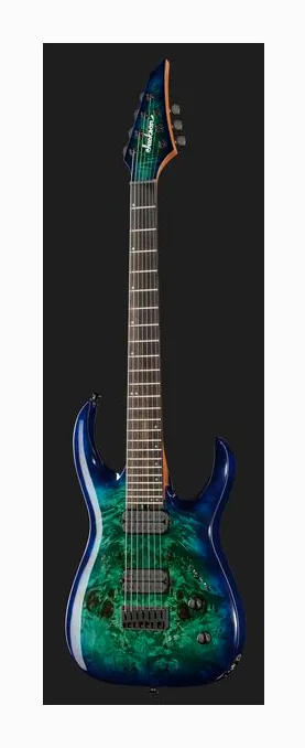 Jackson Pro MM Jugg HT 7 P CHLRN BRST, selettore pickup e jack di uscita