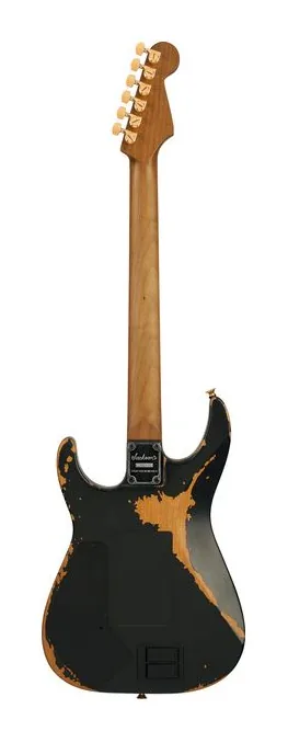 Jackson Pro Phil Collen PC1- E WBLK, manico e tastiera visti di lato