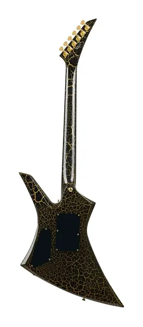 Jackson Pro Plus Brandon Ellis GLD CRL, manico e tastiera visti di lato