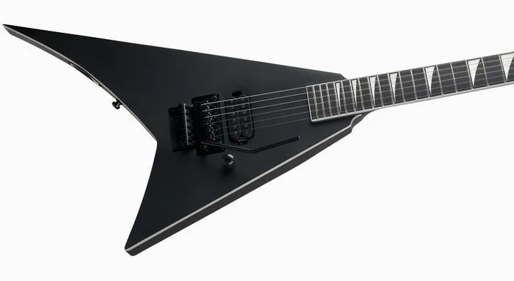 Jackson Pro Plus Pure Metal RR1A SBLK, pickup e manopole dei controlli