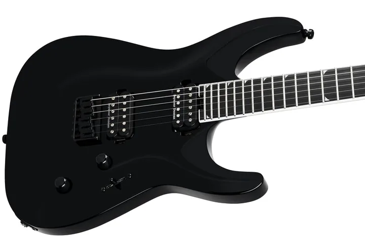 Jackson Pro Plus Soloist SLA2 HT BLK, profilo laterale del corpo