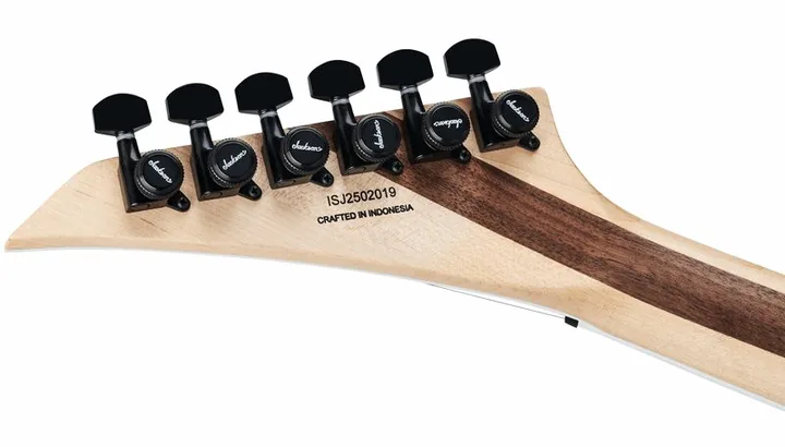 Jackson Pro Plus Soloist SLA2 HT BLK, curve del body viste dall'alto