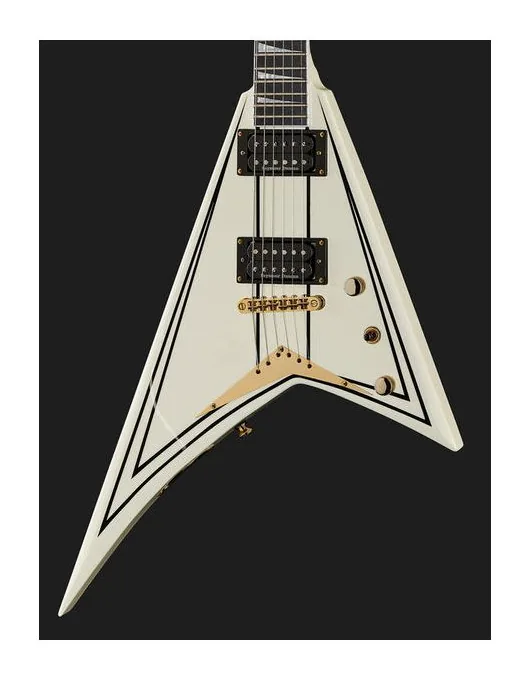 Jackson Pro Rhoads RRT-3 IV/BK Stripes, profilo laterale del corpo