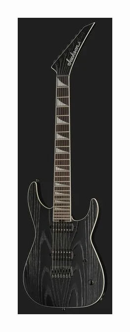 Jackson Pro Series JL SL7 HT BLK ASH, vista posteriore del corpo