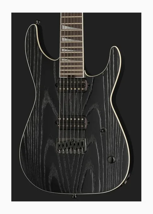 Jackson Pro Series JL SL7 HT BLK ASH, manico e tastiera visti di lato