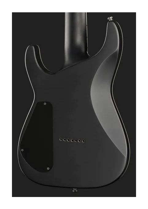Jackson Pro Series JL SL7 HT BLK ASH, corpo e verniciatura in primo piano