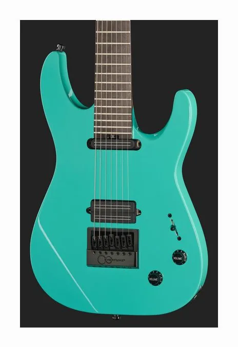 Jackson Pro Series Josh Smith SL7 ET, curve del body viste dall'alto