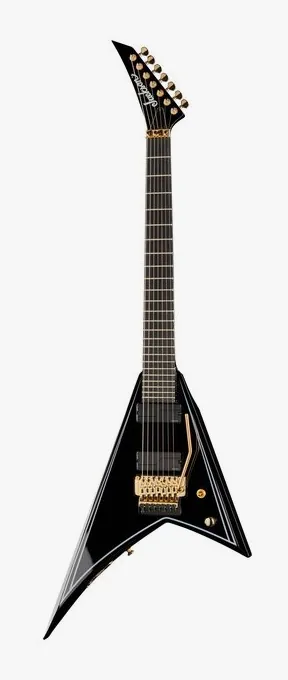 Jackson Pro Series Mark Heylmun RR24-7 inquadrato di fronte su sfondo neutro