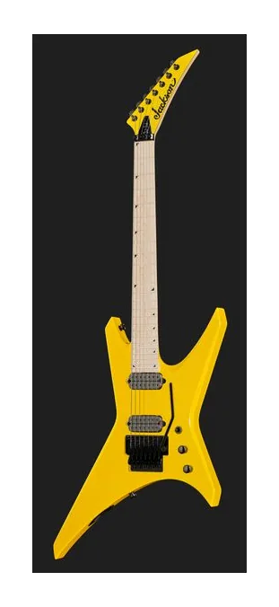 Jackson Pro Signature DD WR7 M FY, corpo e verniciatura in primo piano