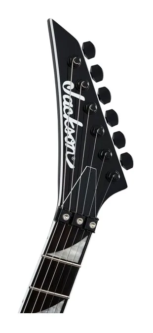 Jackson Pro Wes Borland KV BLKWHT, paletta con meccaniche e logo