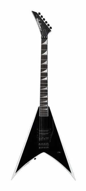 Jackson Pro Wes Borland KV BLKWHT visto di fronte