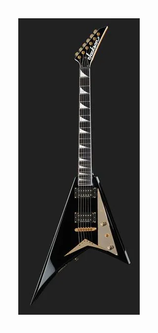 Jackson RRT Rhoads Black, pickup e manopole dei controlli
