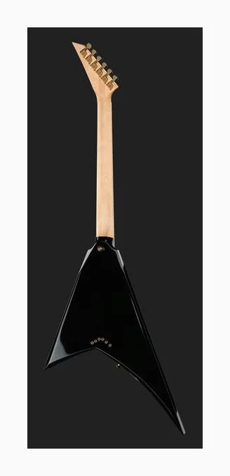 Jackson RRT Rhoads Black, vista posteriore del corpo