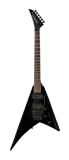 Jackson RRX24 Rhoads Black fotografato frontalmente