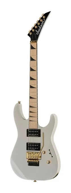 Jackson SLXM DX Soloist X Series SWH in primo piano frontale