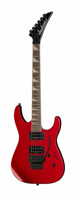 Jackson Soloist SLX DX Red Crystal in primo piano frontale