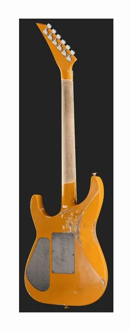 Jackson Custom Shop USA Soloist BY Rel, manico e tastiera visti di lato