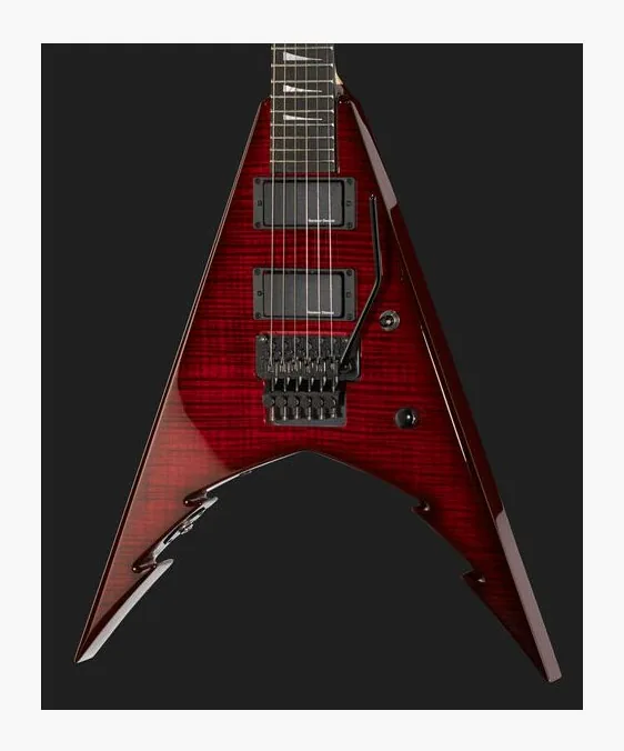 Jackson USA Corey Beaulieu KV6, corpo e verniciatura in primo piano