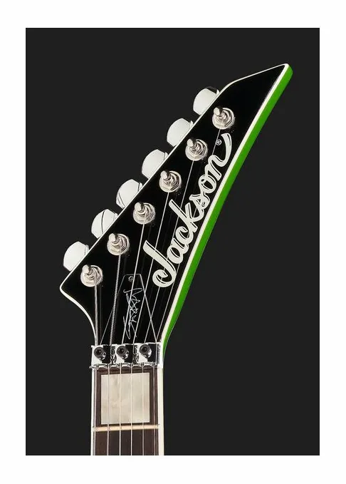 Jackson X Series Scott Ian King V, corpo e verniciatura in primo piano