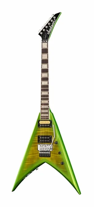 Jackson X Series Scott Ian King V visto di fronte