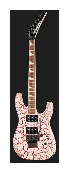 Jackson X Series SLXDX Bloodshot Crack, ponte e meccaniche di intonazione