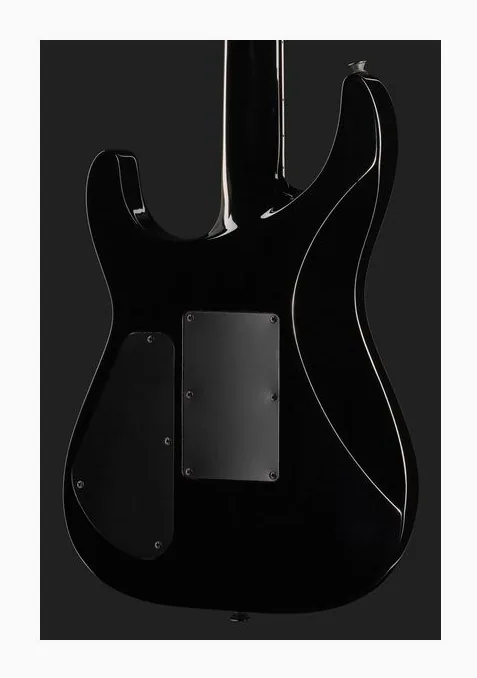 Jackson X Series SLXDX Gloss BLK, paletta con meccaniche e logo