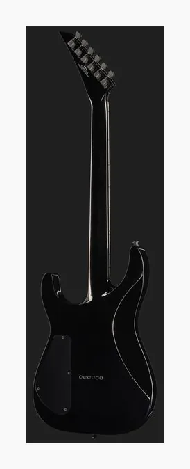 Jackson X Series SLXDX HT Gloss BLK, corpo e verniciatura in primo piano