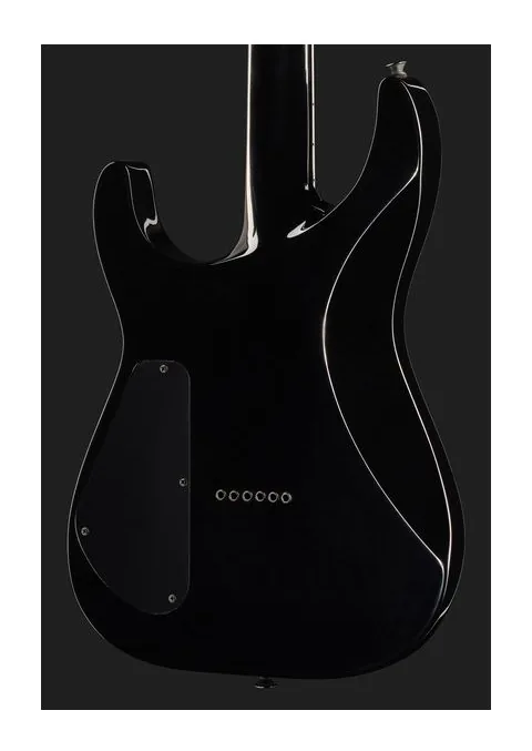 Jackson X Series SLXDX HT Gloss BLK, profilo laterale del corpo
