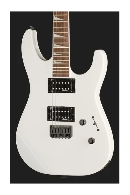 Jackson X Series SLXDX HT SN White, corpo e verniciatura in primo piano