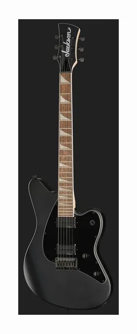 Jackson X Series Surfcaster HT6 STN BK, pickup e manopole dei controlli