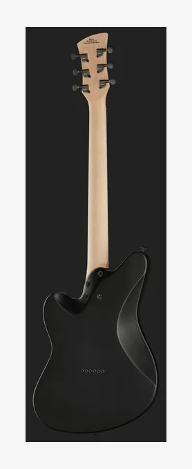 Jackson X Series Surfcaster HT6 STN BK, corpo e verniciatura in primo piano