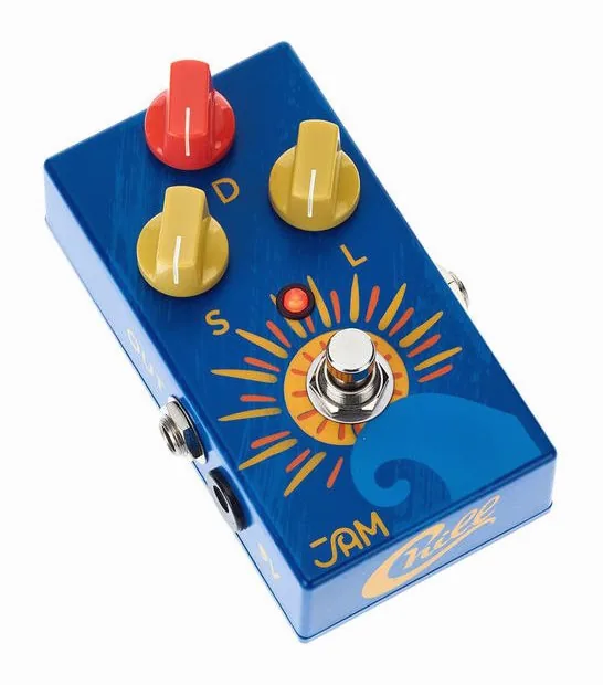 JAM pedals Chill, grafica del pannello superiore
