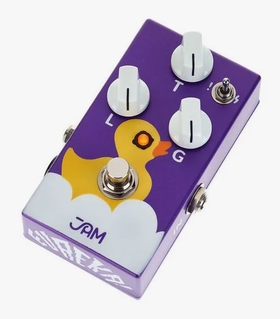 JAM pedals Eureka! Fuzz, footswitch in primo piano