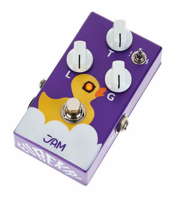 JAM pedals Eureka! Fuzz in primo piano frontale