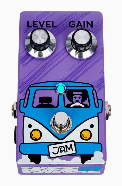 JAM pedals Fuzz Phrase Si, led e interruttore a pedale