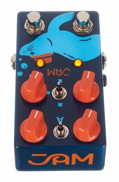 JAM pedals Harmonious Monk MKII Tremolo, led e interruttore a pedale