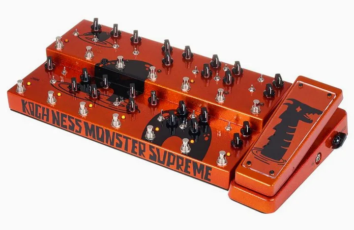 JAM pedals Koch Ness Monster Supreme visto di fronte