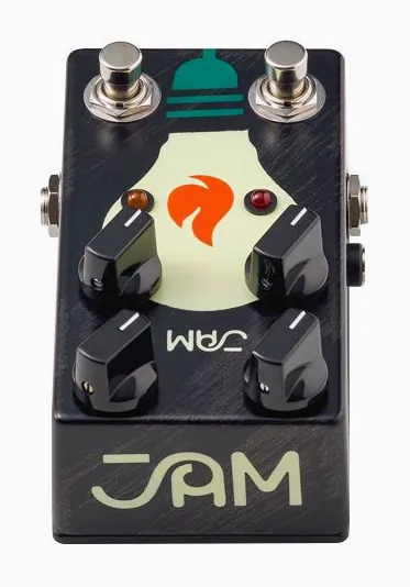 JAM pedals LucyDreamer Bass Overdrive, connettori sul retro dell'unita