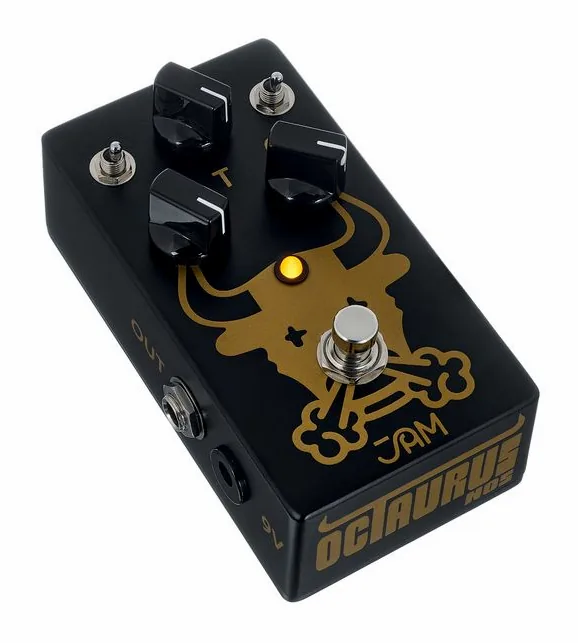 JAM pedals Octaurus NOS Octafuzz, led e interruttore a pedale