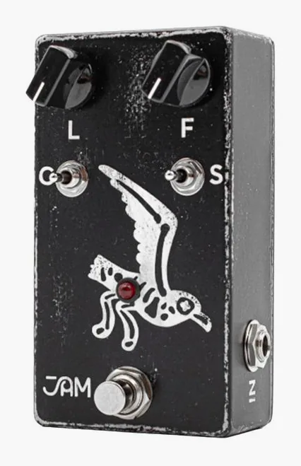 JAM pedals Seagull, footswitch in primo piano