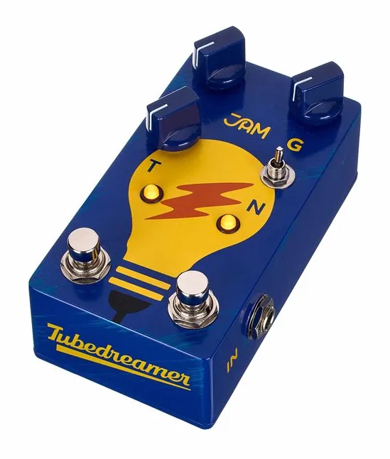JAM pedals TubeDreamer mk.2 Overdrive, manopole viste dall'alto