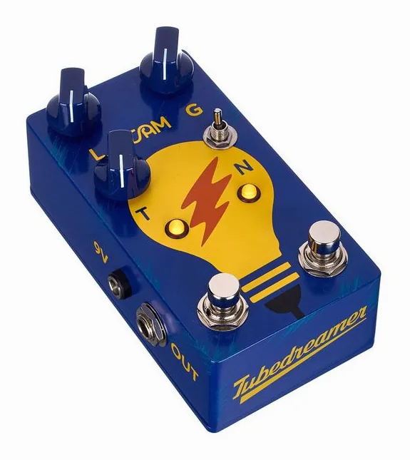 JAM pedals TubeDreamer mk.2 Overdrive, manopole viste dall'alto