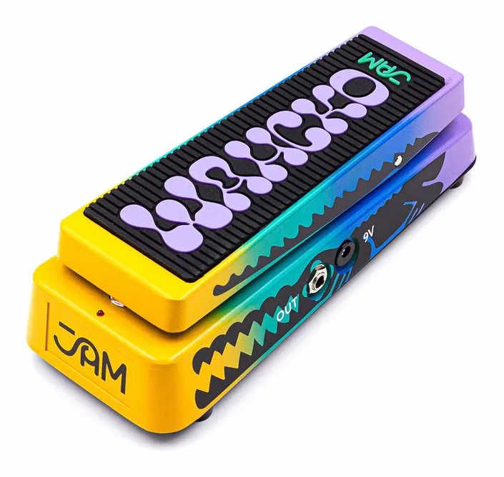 JAM pedals Wahcko mk.2, ingressi e uscite laterali