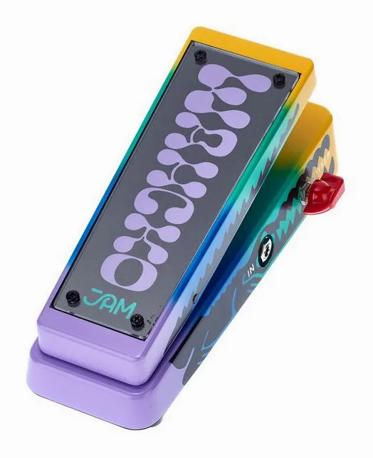 JAM pedals Wahcko in primo piano frontale
