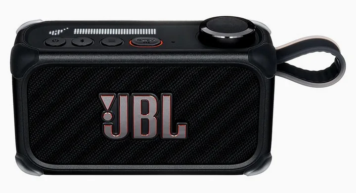 JBL BandBox Solo, vista dall'alto della testata