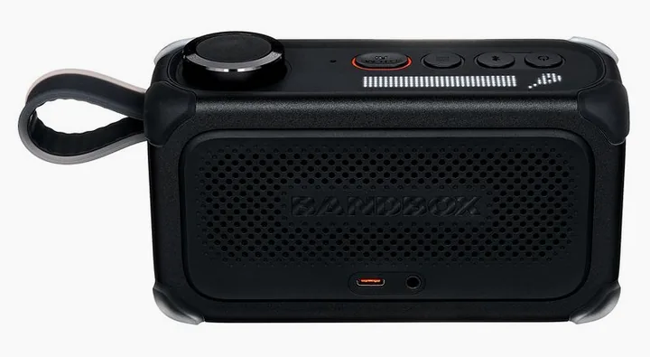 JBL BandBox Solo, vista laterale del cabinet