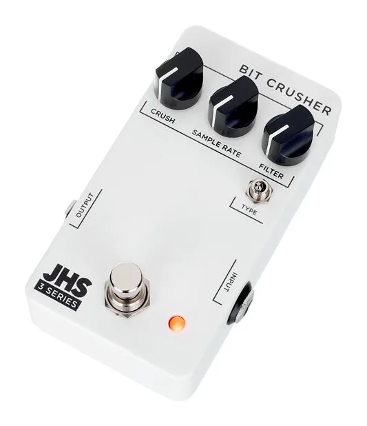 JHS Pedals 3 Series Bit Crusher, led e interruttore a pedale