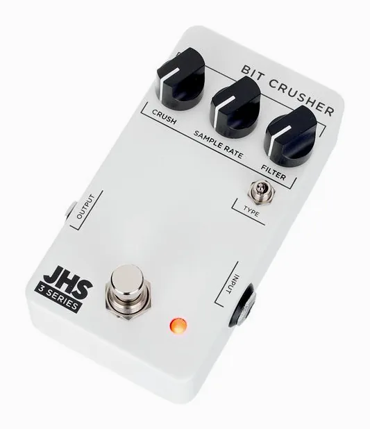 JHS Pedals 3 Series Bit Crusher fotografato frontalmente