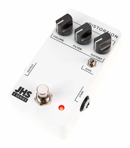 JHS Pedals 3 Series Distortion visto di fronte