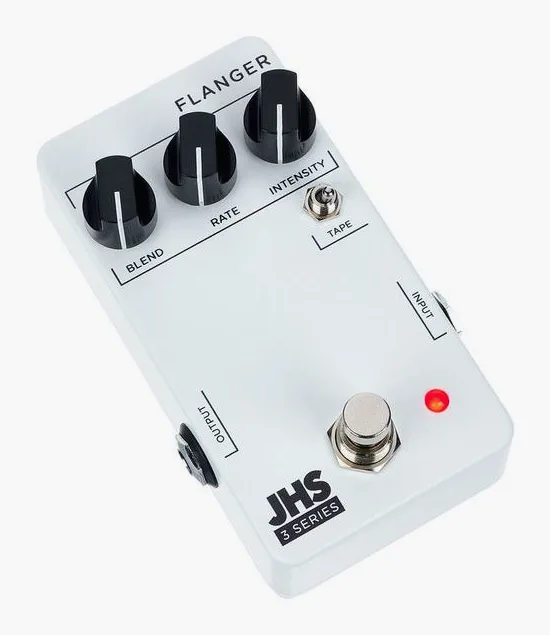 JHS Pedals 3 Series Flanger, connettori sul retro dell'unita